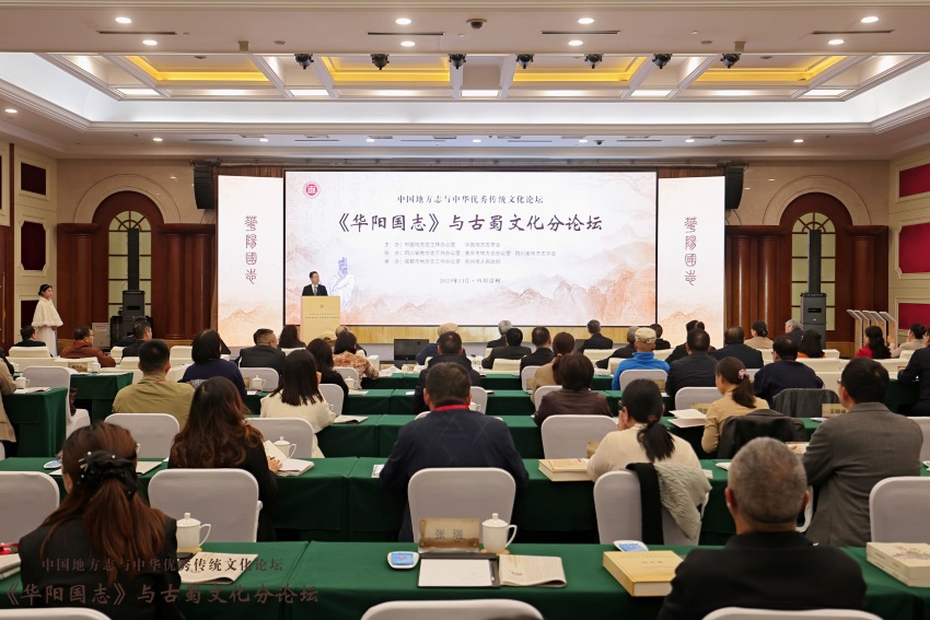 分论坛现场。四川省地方志办供图