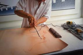 【非遗】西昌火绘：一簇火一支笔 百年烙铁绘山河‖陈林 