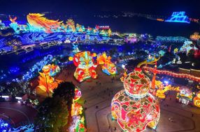 【美丽四川】自贡彩灯出海“圈粉” 全球