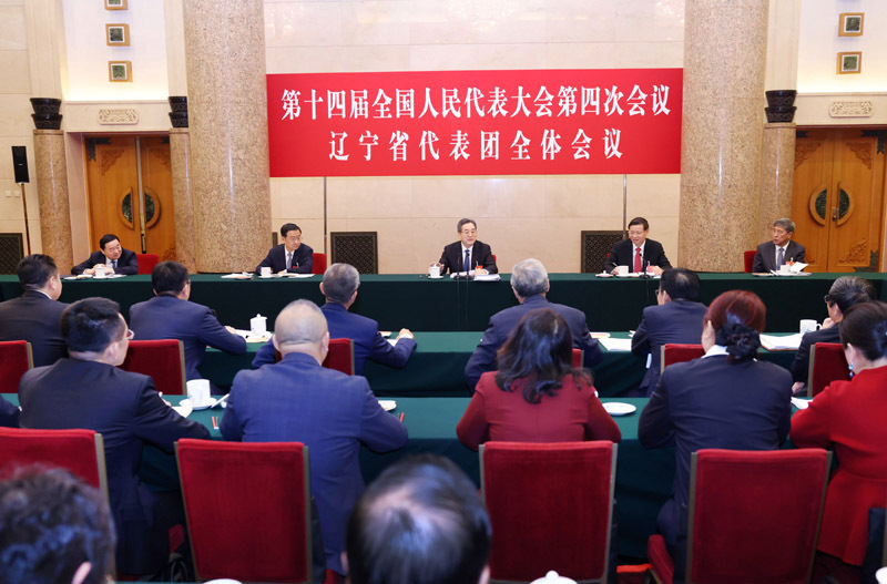 丁薛祥在参加辽宁代表团审议时强调
坚定不移推动高质量发展
努力实现“十五五”良好开局「相关图片」